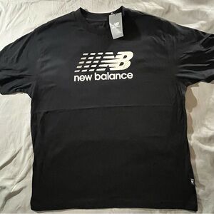 New Balance Men's Black Graphic Tee